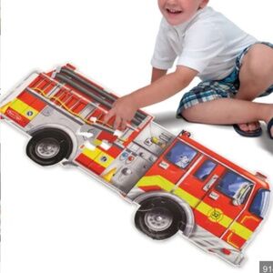 Melissa & Doug Giant Fire Truck Floor Puzzle